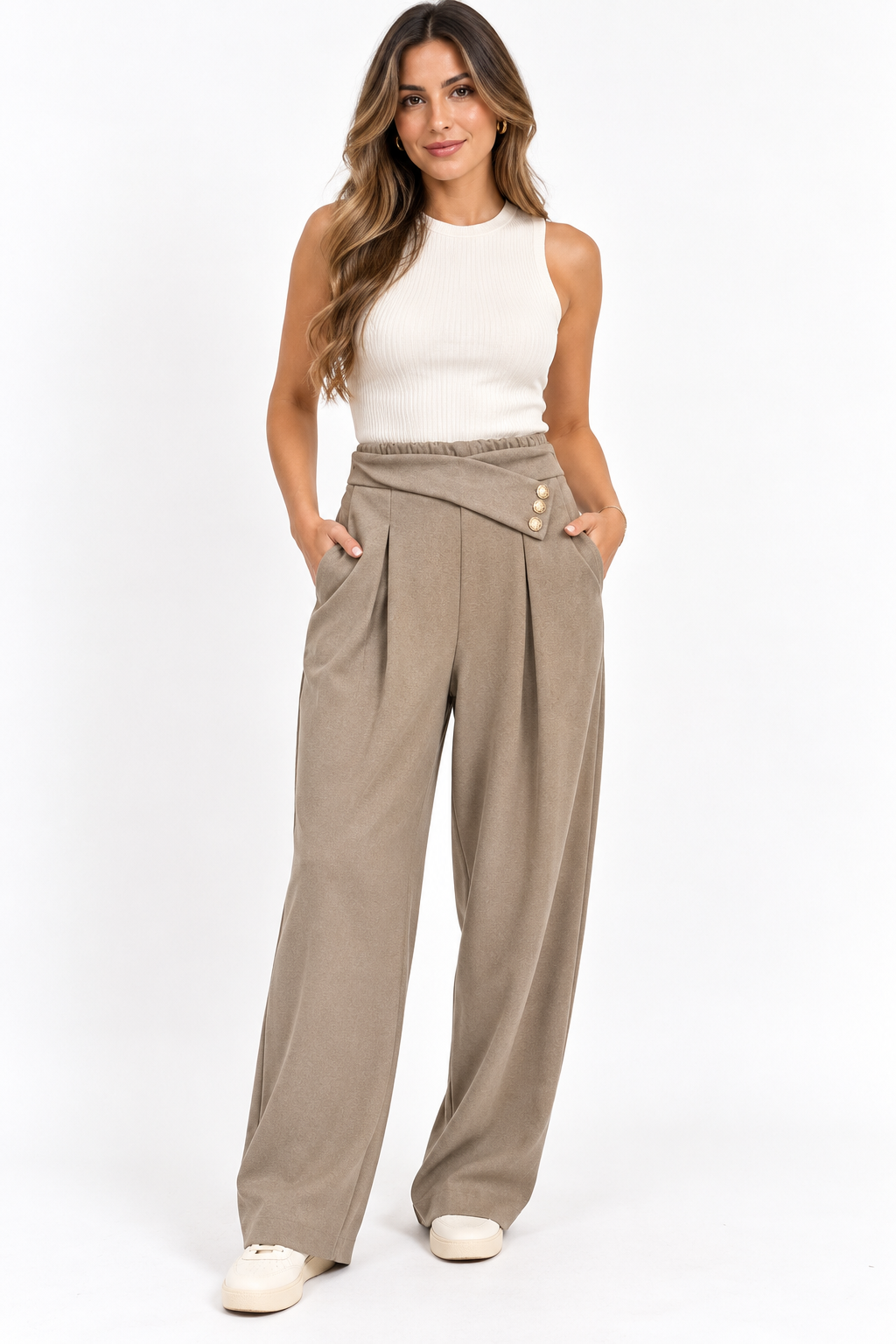 Pantalon Sofía Taupe