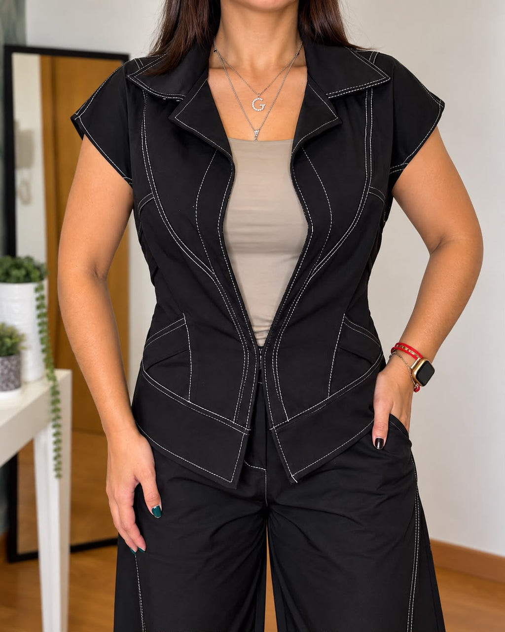 Conjunto Barrel negro