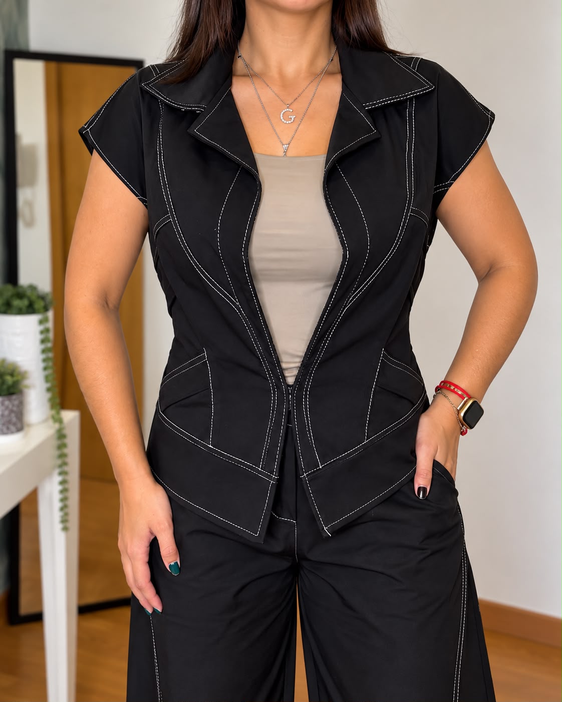 Conjunto Barrel negro
