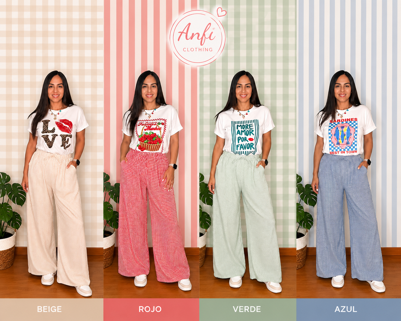 Pantalones Vichy