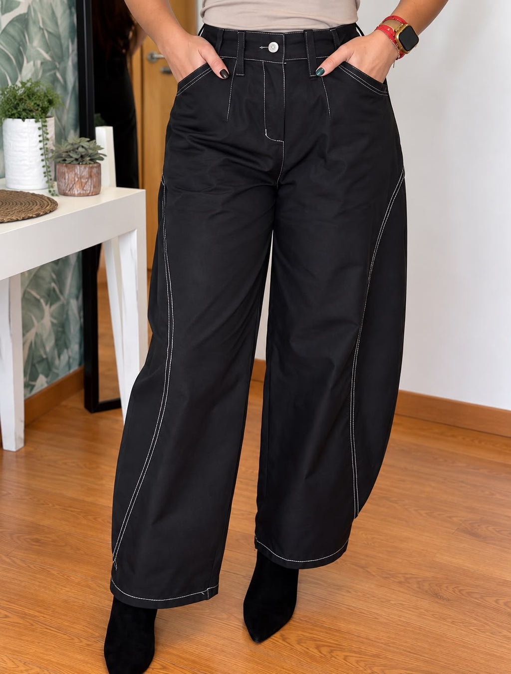 Conjunto Barrel negro